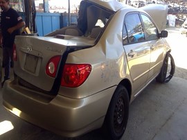 2004 TOYOTA COROLLA, GOLD, LE MODEL, 1.8L, AT.   Z26490